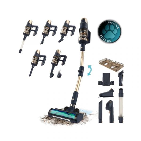 Aspirador Vertical Cecotec Conga Rockstar RX70 AquaPet Flex