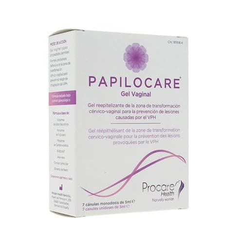 PAPILOCAREGEL VAG CANULA 5MLX7 | Farmacias Progresso