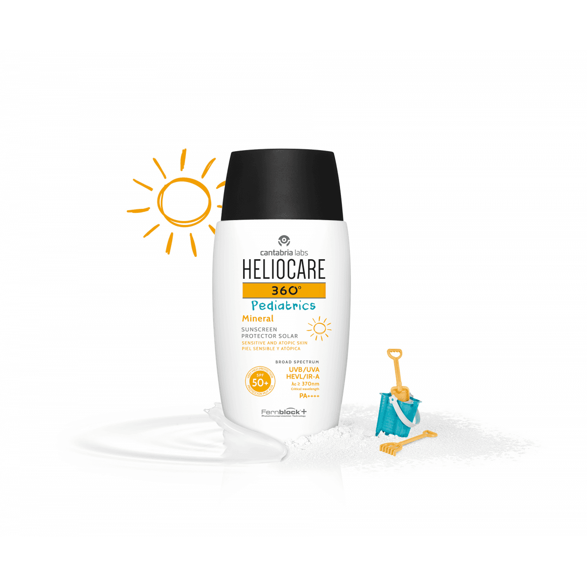 Protetor Solar Heliocare 360º Pediatrics Mineral SPF50+ 50ml