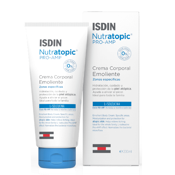 Isdin Nutratopic Pro-AMP Creme Emoliente Pele Atópica 200ml