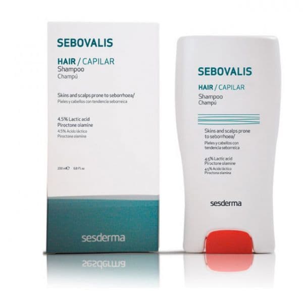 Sesderma Sebovalis Shampoo Tratamento Caspa e Seborreia 200ml