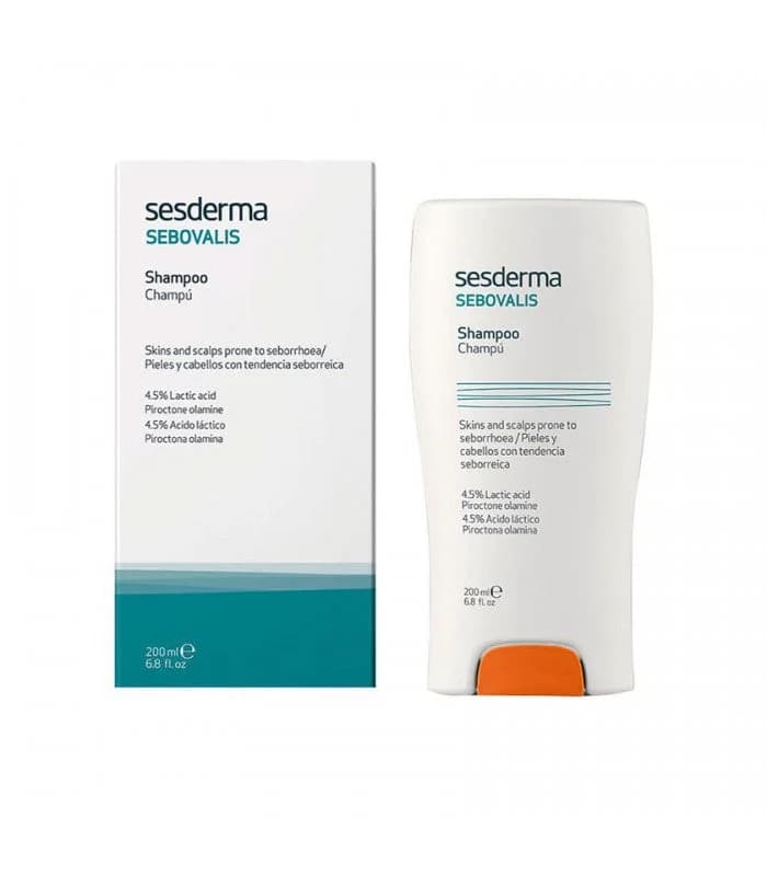 Sesderma Sebovalis Shampoo Tratamento Caspa e Seborreia 200ml