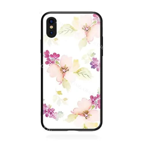 Capa Apple iPhone X / Xs (Flores Coloridas)