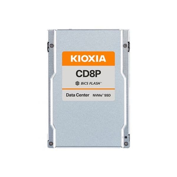 SSD Kioxia 15.36TB KCD8XPUG15T3 2.5" PCIe 5.0 x4 NVMe Leitura Intensiva