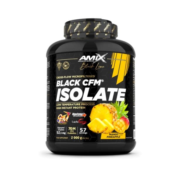 Amix Nutrition Protein Black CFM Isolate Manga Abacaxi 2kg