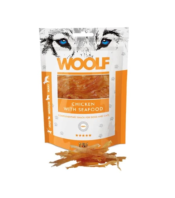 Woolf Frango e Marisco Snack - Campet