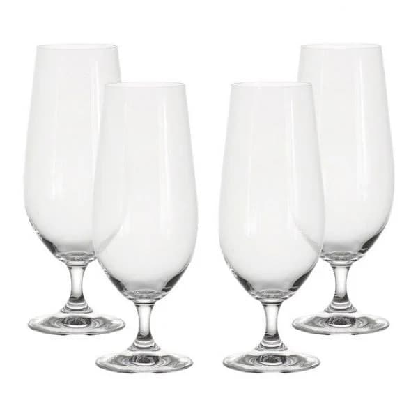 El Corte Inglés Conjunto de 4 Copos de Cerveja Natalia Transparente - A25373741