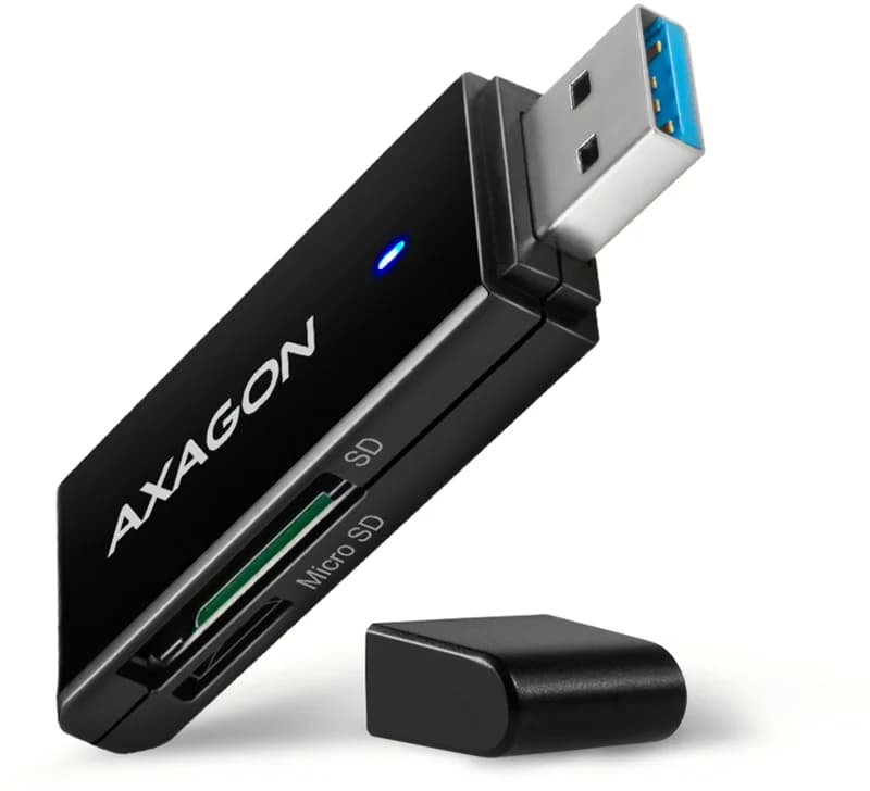 Axagon CRI-S2N Leitor de Cartões Interno USB 3.2 SD/microSD