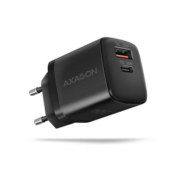 Axagon Carregador ACU-PQ30 30W Black