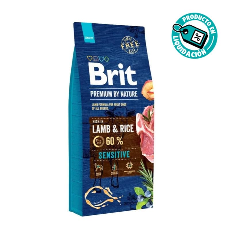 Brit Blue Nature Sensitive Dog Lamb & Rice 15Kg