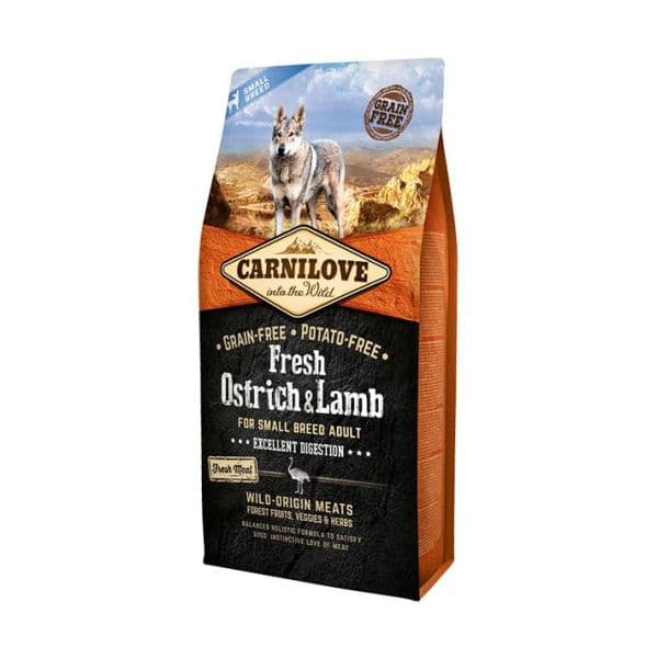 Carnilove Adult Small Fresh Ostrich & Lamb 1,5Kg