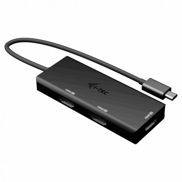 I-Tec C31TRIPLE4KHDMIPD Estação de Acoplamento USB-C Triple 4K HDMI com PD100W