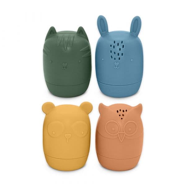 Petite&Mars Brinquedos de Banho de Silicone Friends