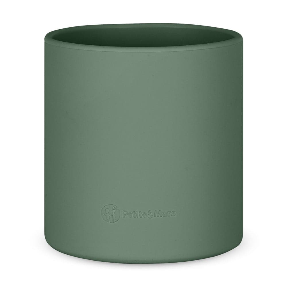 Caneca de silicone Petite&Mars Take&Match Misty Green