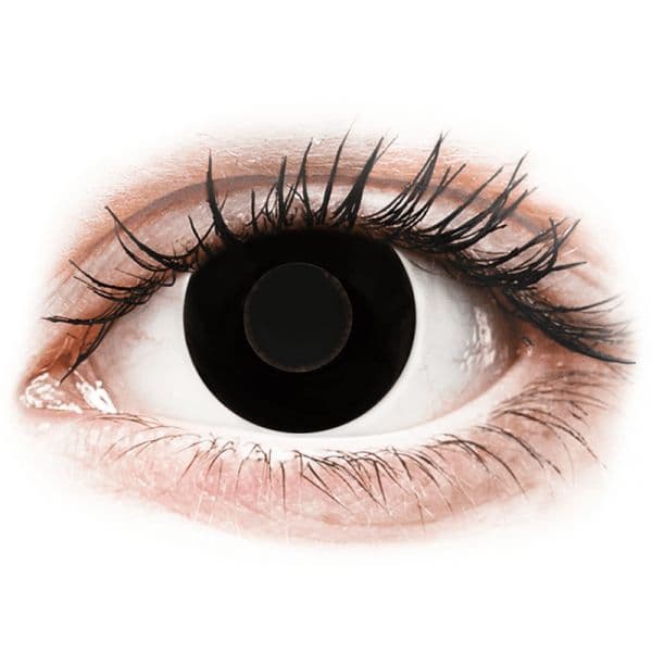 Gelflex Crazy Lens Black Out Diárias sem Correção (2 Lentes)