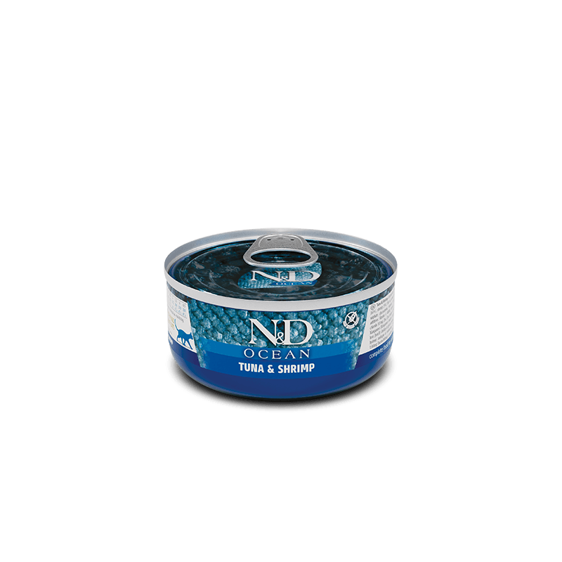Farmina N&D Ocean Cat Adult Lata Atún y Gamba 70gr