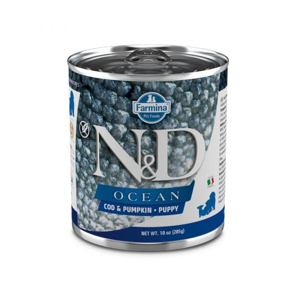 Ração Húmida Farmina N&D Ocean Puppy Bacalhau & Abóbora 285g