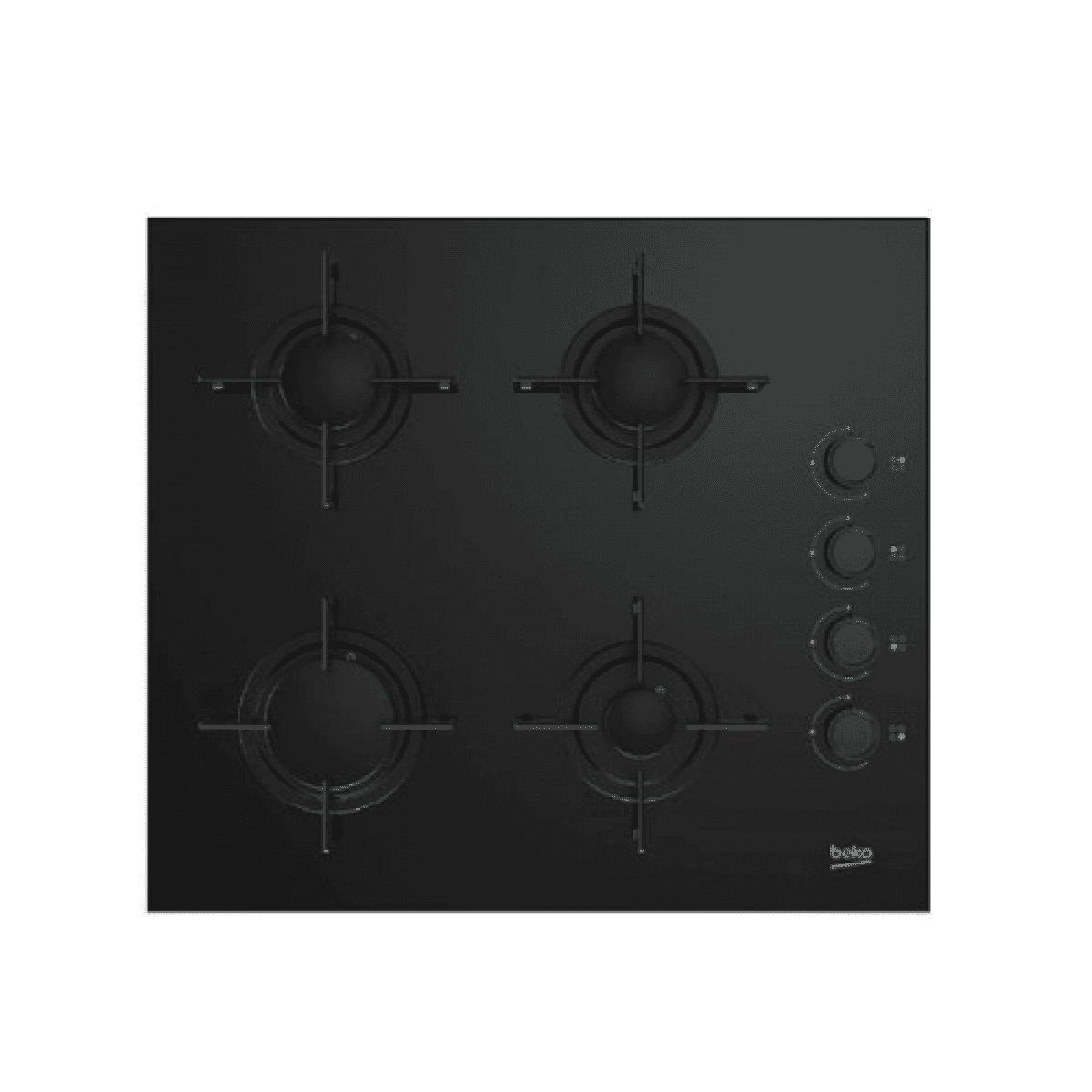 Placa Gás Beko HING64120SB Gás Butano/Propano 65cm