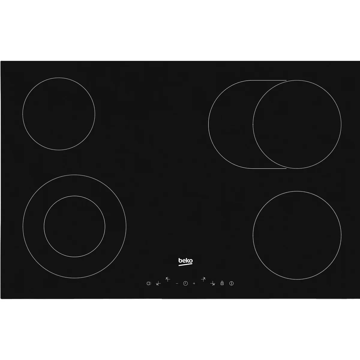 Placa Vitrocerâmica Beko HIC 84401 80cm