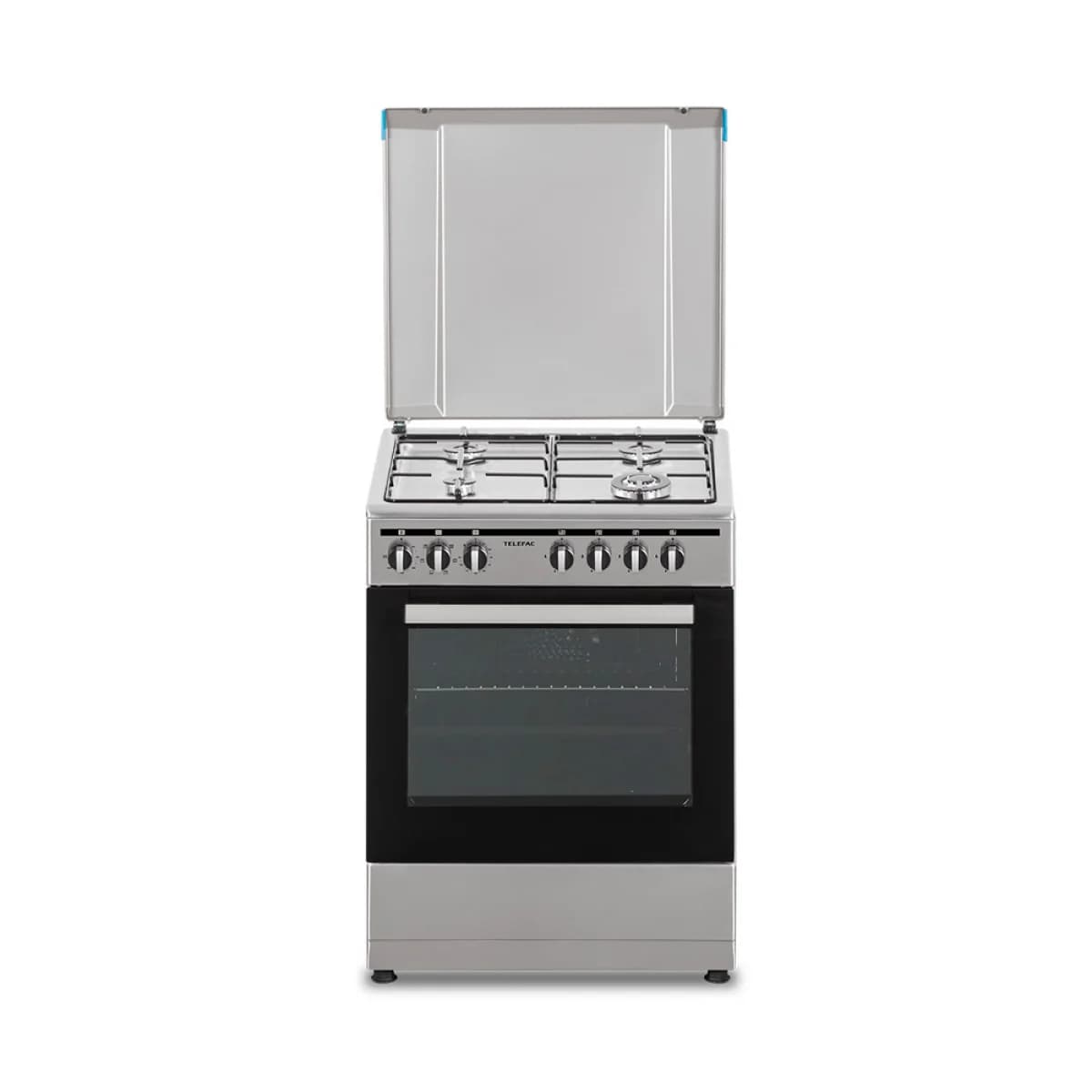 Fogão a Gás Telefac TFF6662XE6F1 | 4 queimadores, Forno Elétrico, 56L