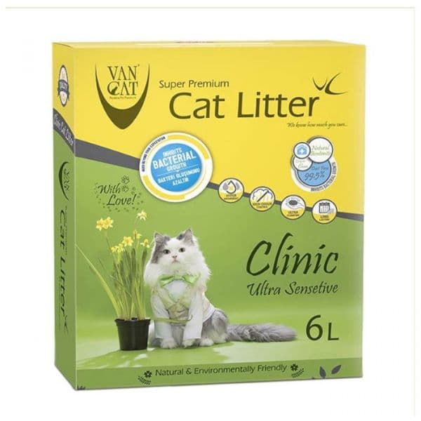 Van Cat Areia Antibacteriana 6L