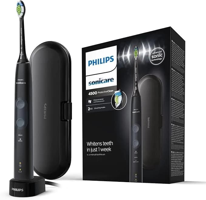 Philips Escova de Dentes Elétrica Protective Clean HX6830/53 Preto