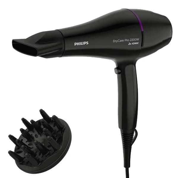 Secador de Cabelo PHILIPS BHD274/00 | 2200W, Iónico, Difusor