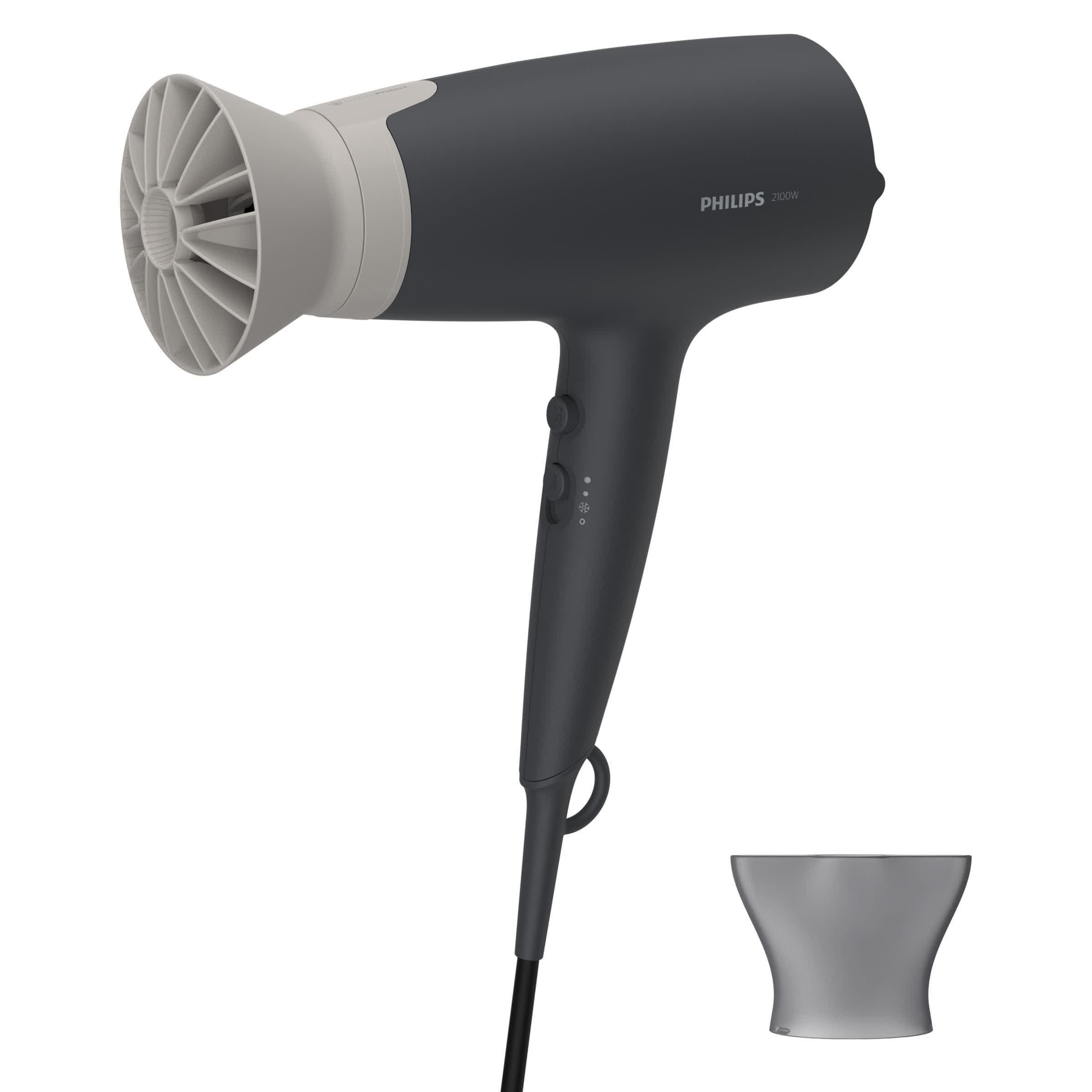 Philips Secador de Cabelo BHD351/10 - 2100W DC Iónico + Acessório