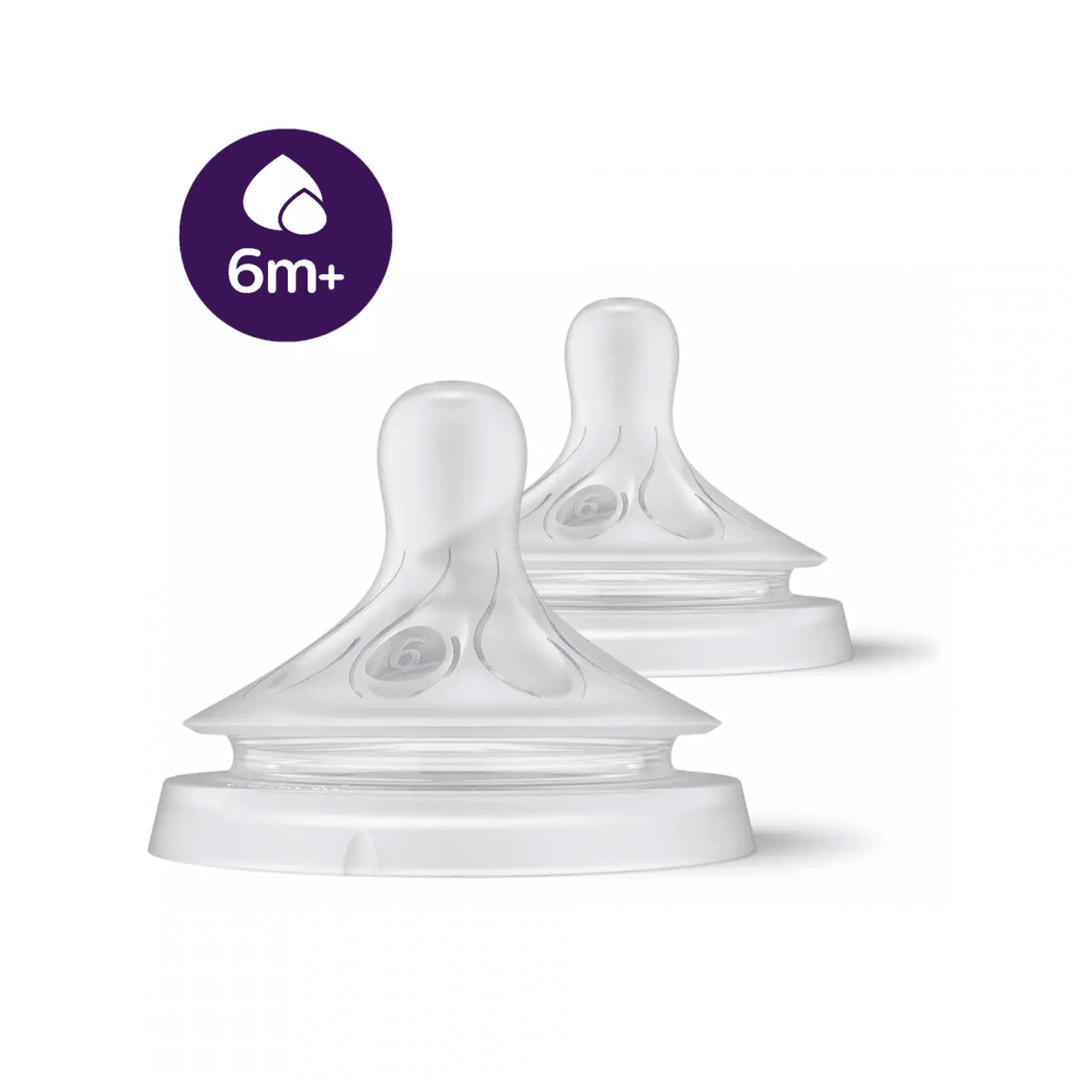 Avent Tetina Liq Espessos 6M+ 2 Unidades Avent Nat Response