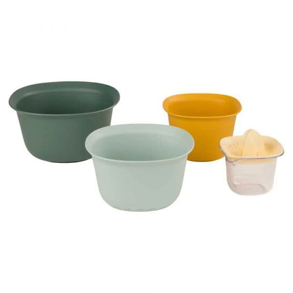 Brabantia Conjunto de Taças Mixing Bowl TASTY+ Cores Sortidas 4 Peças