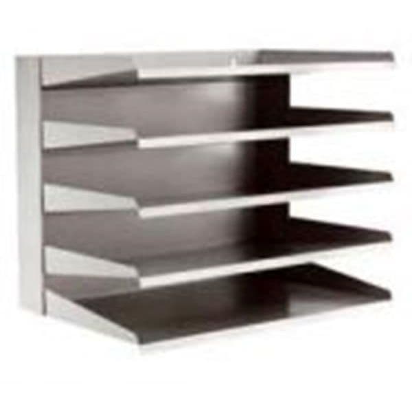 Smead Conjunto 8 Tabuleiros Metálicos 540x360x250mm Black - SME6160289