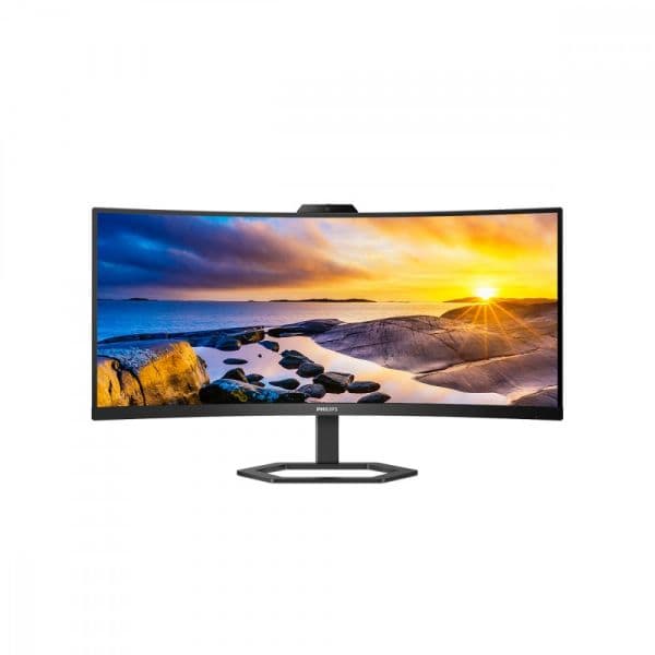 Monitor PHILIPS 34′ 2K WQHD VA 100Hz c/ Webcam