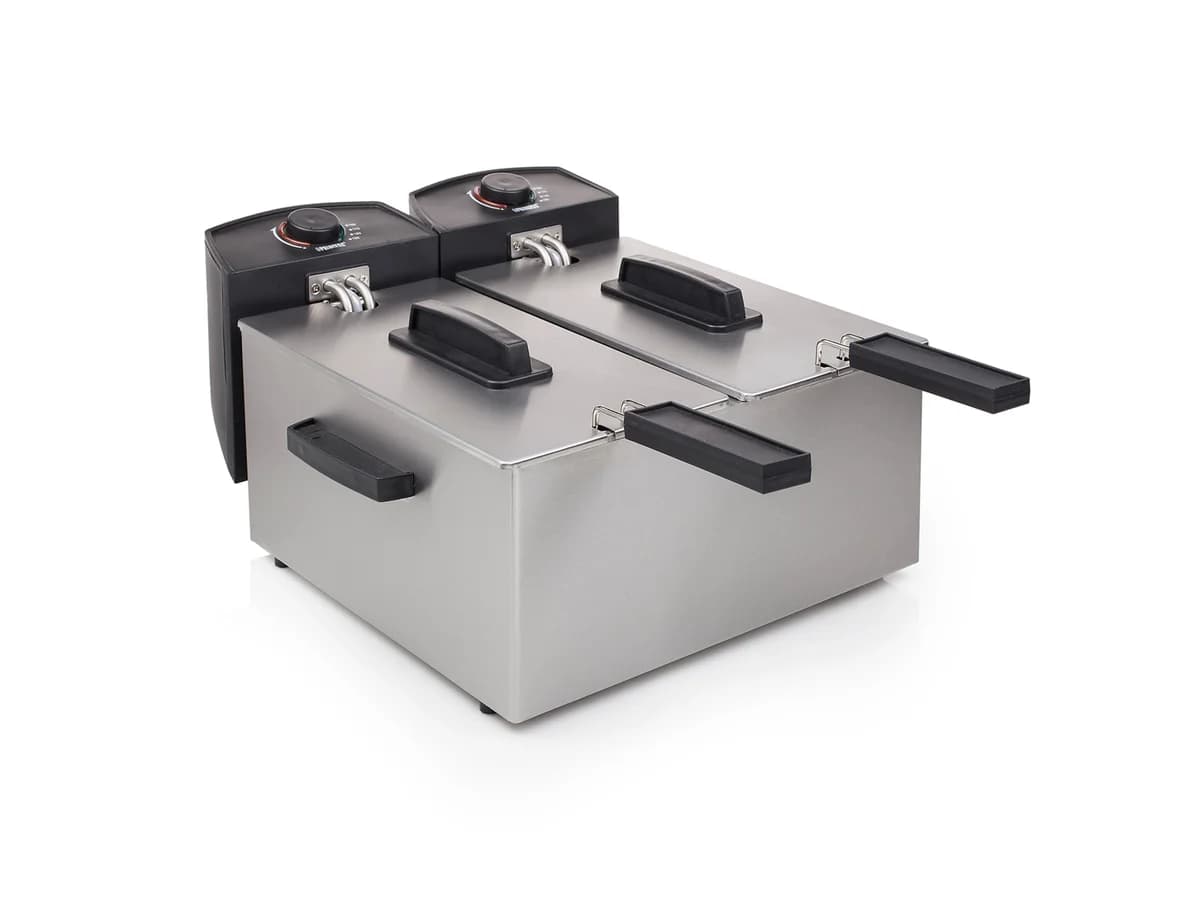 PRINCESS - Fritadeira Dupla 2 x 3L - Inox 183123