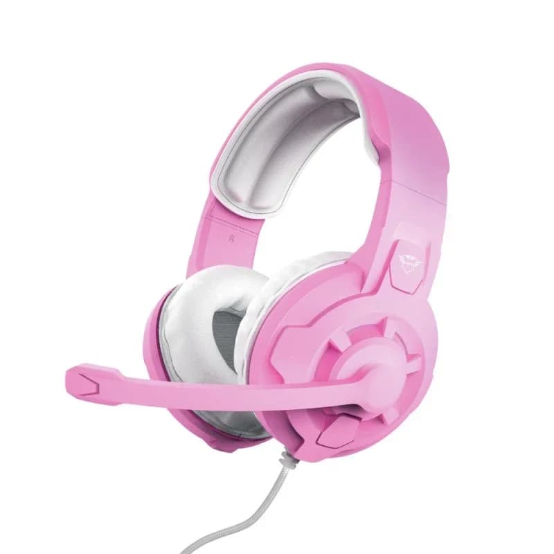 AUSCULTADORES TRUST GAMING GXT411P RADIUS PINK