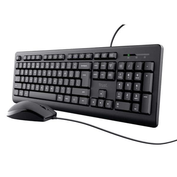 Teclado TRUST BASICS KEYBOARD AND MOUSE SET PT - 24906