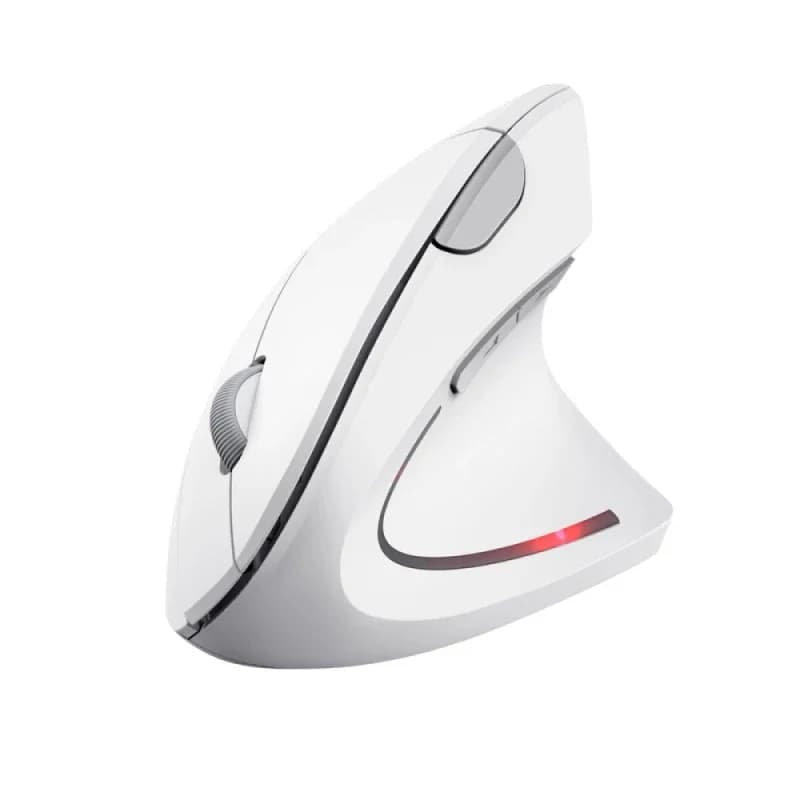 Trust Verto Rato Ergonómico Vertical Wireless Branco