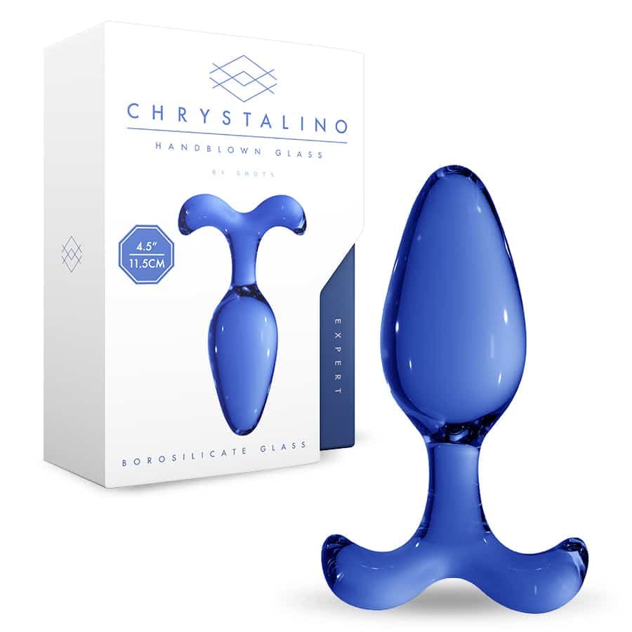 Chrystalino – Plug Em Vidro Expert Azul