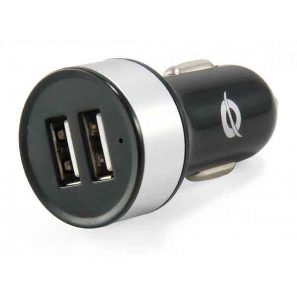Conceptronic Carregador de Isqueiro 2 Portas USB 2A V3 - 1100055