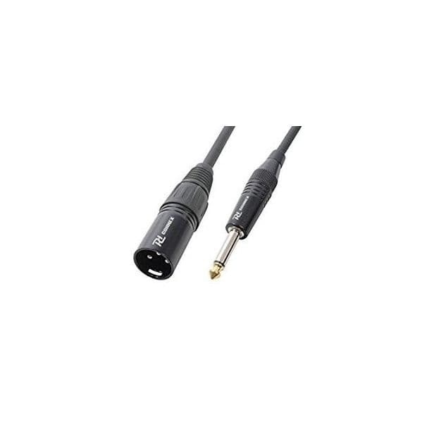 Power Dinamics Cabo Pro 6,3MM Macho Mono - Xlr Macho 8,0MT - 8715693267921