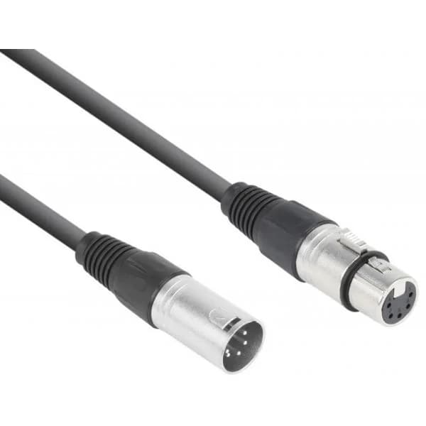 Power Dynamics Cabo Dmx Canon Macho 5 Pinos - Canon Fêmea 5 Pinos 3 M