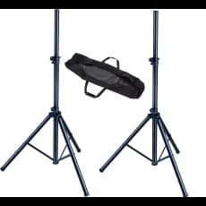 Vonyx Pack 2x Colunas Amplificada + Passiva 15" BLUETOOTH/USB 1000W (VSS150S) - 178.142