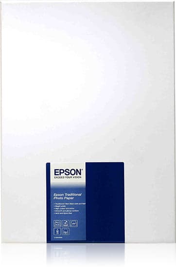 Epson Traditional Photo Paper, DIN A4, 330g/m², 25 Folhas