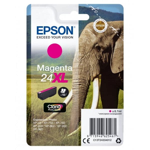 Tinteiro Epson 27XL C13T27134010 Magenta
