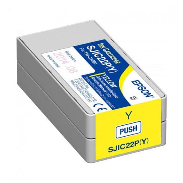 Tinteiro Epson TM-C3500 Amarelo 32ml