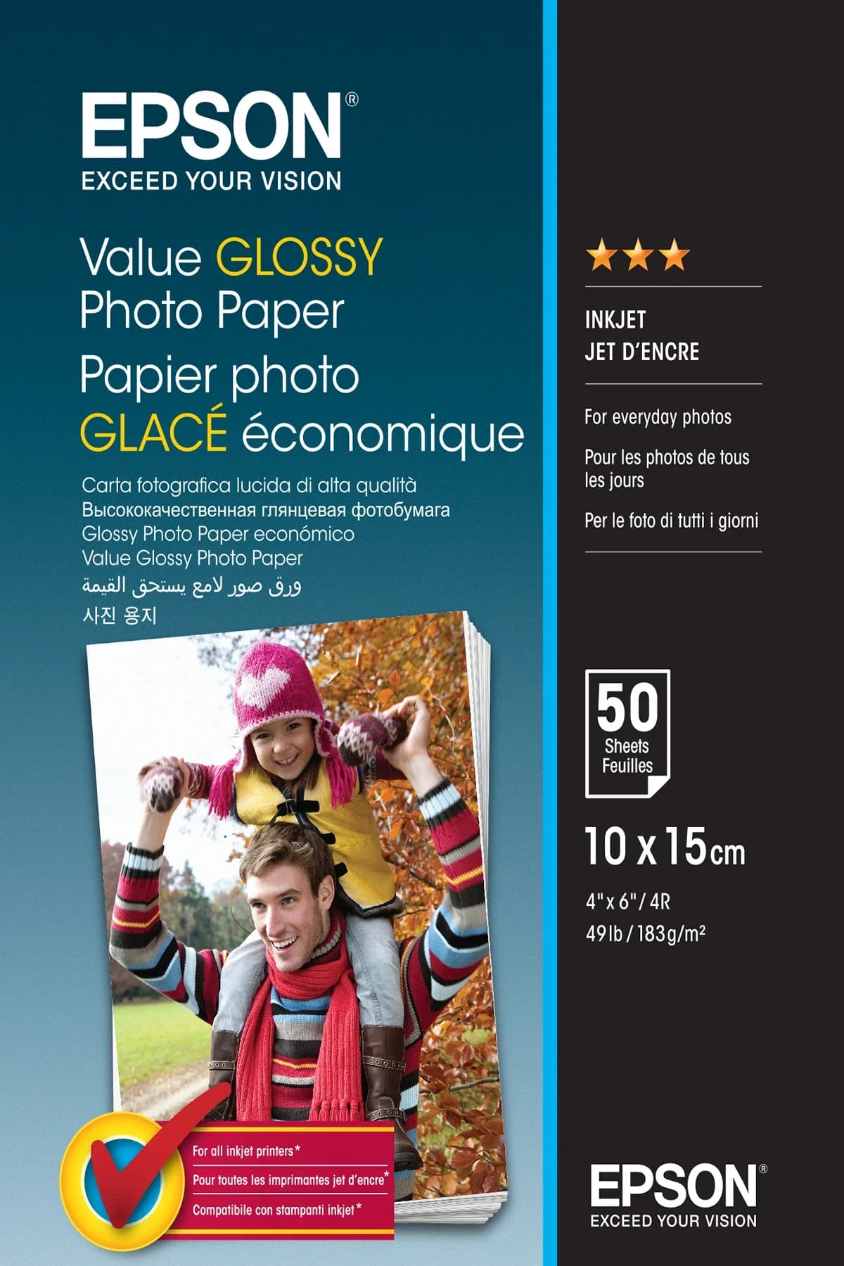 Epson Value Glossy Photo Paper Brilho