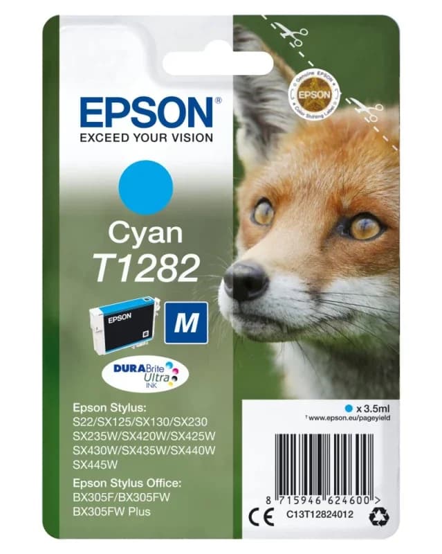 Epson Fox T1282 tinteiro 1 unidade(s) Original Ciano