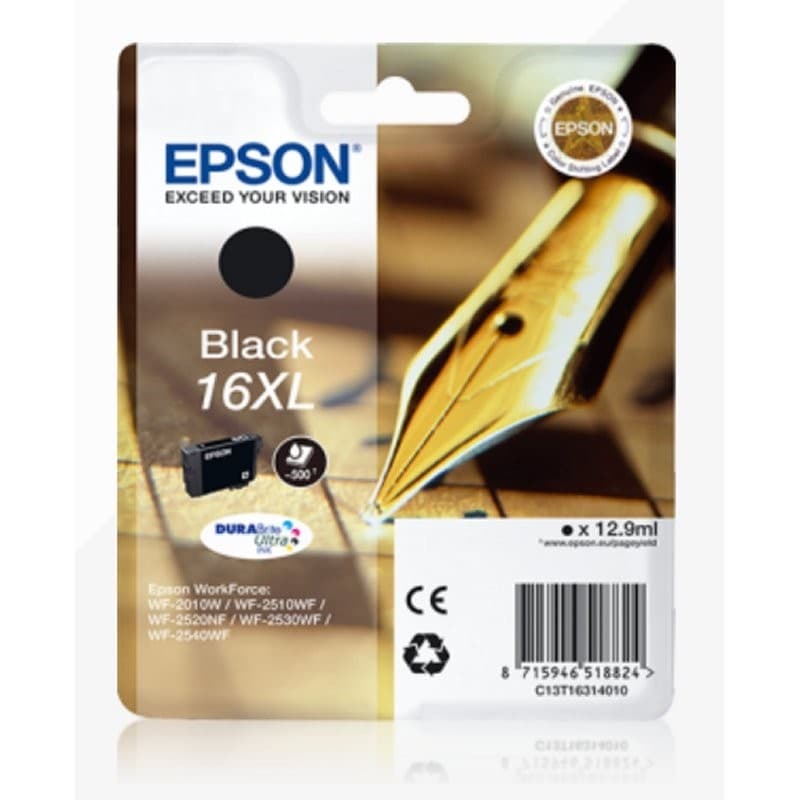 Tinteiro preto Epson T1631XL