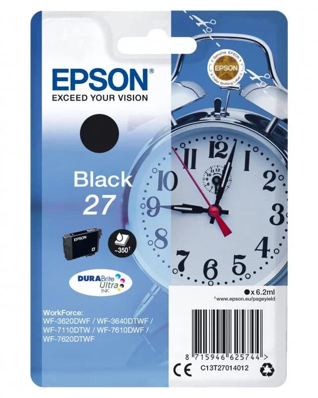 Tinteiro Epson 27 C13T27014010 Black