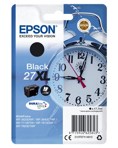 TINTEIRO EPSON SERIE 27XL PRETO C13T27114012