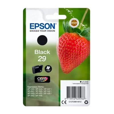 Tinteiro Epson Singlepack Black 29 Claria Home Ink